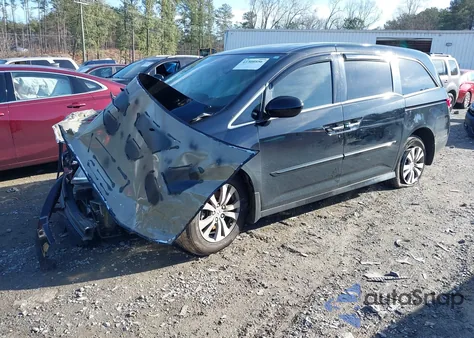 2017 Honda Odyssey from USA, damaged, VIN 5FNRL5H61HB019951